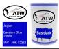 Preview: Jaguar, Caesium Blue Tricoat, 1AV / JHK / 2232: 500ml Lackdose, von ATW Autoteile West.
